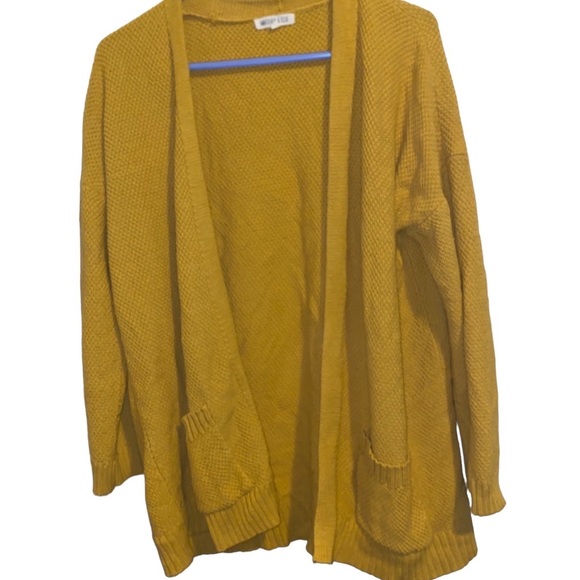 Margeaux & Ellie Sweaters Mustard Yellow Cardigan Poshmark